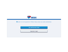Tablet Screenshot of helpdesk.besix.com